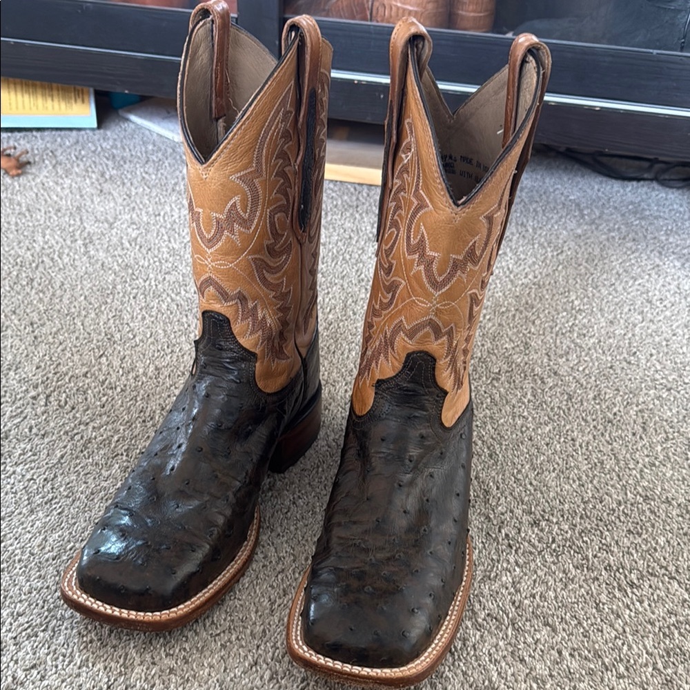 Tony Lama Ostrich Boots